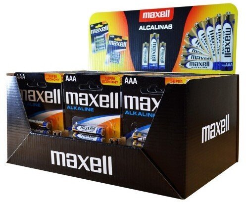 Maxell Maxell LR03 AAA 30 op. blistrów/120szt baterii