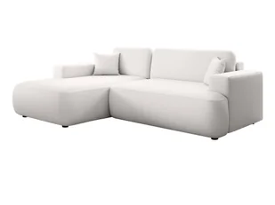 Kondela Narożnik ze składaną i miejscem do przechowywania Gary Roh L - biały - Narożniki Kondela Narożnik ze składaną i miejscem do przechowywania Gary Roh L - biały - Narożniki - miniaturka - grafika 1