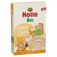 Kaszki dla dzieci - Holle Kaszka Otter Oats z jabłkiem, bananem i śliwkami 200 g Bio - miniaturka - grafika 1