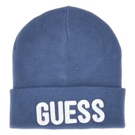 Czapki dla dzieci - Dziecięca Czapka zimowa GUESS HAT WITH LOGO L0BZ00Z2QO0-STSK – Niebieski - miniaturka - grafika 1