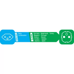 Adapter wtyczka podróżna gniazdo Szwajcaria wtyczka Euro czarny Brennenstuhl 1508480 - Inne akcesoria elektryczne - miniaturka - grafika 3