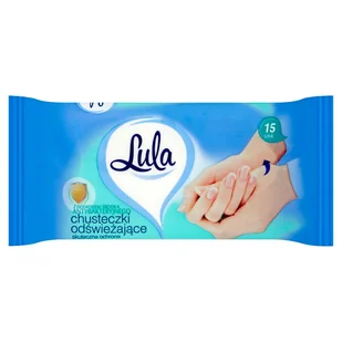 Lula Stella chusteczki ODŚWIEŻAJĄCE ANTYBAKTERYJNE 15szt. D70--8178 - Dezynfekcja - miniaturka - grafika 4