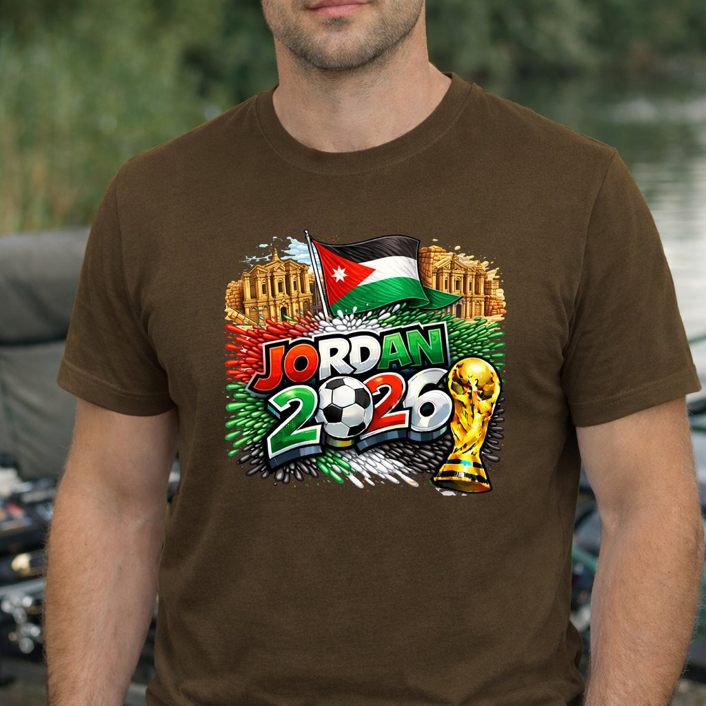 Koszulka WORLD CUP 2026 kolor brązowy rozmiar XXL
