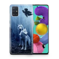 Etui i futerały do telefonów - Etui na telefon komórkowy Pokrowiec ochronny na Samsung Galaxy A5 Etui Pokrowiec Torba Zderzak Etui TPU, Model: Samsung Galaxy A5 (2015), Wybierz motyw: Wilki - miniaturka - grafika 1