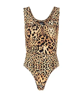 Just Cavalli Damska koszulka z krótkim rękawem Donna, Bianco, 42 - Koszulki i topy damskie - miniaturka - grafika 1