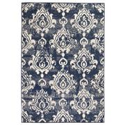 vidaXL Nowoczesny dywan, wzór Paisley, 80x150 cm, beżowo-niebieski