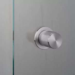 Gałka drzwiowa jednostronna Linear Fixed Stalowa - Meble modułowe i akcesoria - miniaturka - grafika 1