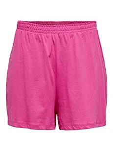ONLY Women's ONLMAY HIGH Waist Box JRS, szorty Shocking Pink, XL, Shocking Pink, XL - Spodenki damskie - miniaturka - grafika 1
