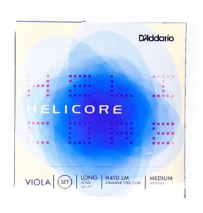 D'Addario H411-LL Helicore Viola pojedyncza gitary 'A' aluminiowy owinięta H410 LM - Akcesoria do instrumentów smyczkowych - miniaturka - grafika 1