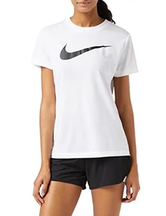 Nike Damska koszulka Team Club 20 Tee T-Shirt biały biały/czarny XS CW6967 - Koszulki i topy damskie - miniaturka - grafika 1