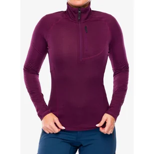 Bluza termoaktywna damska Black Diamond Coefficient LT Quarter Zip Pullover - Odzież trekkingowa damska - miniaturka - grafika 1