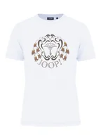Koszulki i topy damskie - JOOP! T-Shirt 58 253JE58Tippy 30047767 Biały Slim Fit - miniaturka - grafika 1