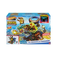 Tory, garaże, parkingi - Hot Wheels Monster Trucks Arena Smashers 8211 Arena Goryla Zestaw Hpn71 - zabawka - miniaturka - grafika 1