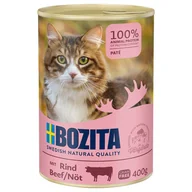 Mokra karma dla kotów - 11 + 1 gratis! Bozita mokra karma dla kota,  12 x 400 g - Wołowina| - miniaturka - grafika 1