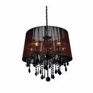 Lampy sufitowe - Lampa wisząca Mona 5 LP-5005/5P czarna Light Prestige - miniaturka - grafika 1