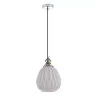 Lampy sufitowe - Italux Rodez lampa wisząca 1-punktowa opal PND-8002-1C-AC-OP - miniaturka - grafika 1