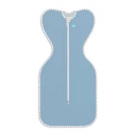 Śpiworki dla dzieci - LOVE TO DREAM Swaddle UP Wrapper rozmiar M zgaszony niebieski 1 FAZA 3 6m 6 8,5kg - miniaturka - grafika 1