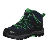 Buty dla dziewczynek - CMP Buty trekkingowe "Riegel" w kolorze czarno-granatowo-zielonym - miniaturka - grafika 1