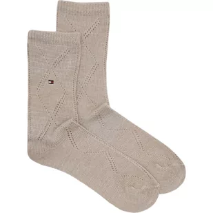 Tommy Hilfiger Skarpety OPENWORKED ARGYLE - Skarpetki damskie - miniaturka - grafika 1