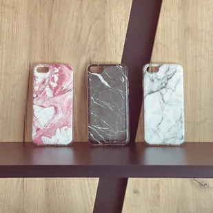 Wozinsky Marble żelowe etui pokrowiec marmur Samsung Galaxy A72 4G różowy - Etui i futerały do telefonów - miniaturka - grafika 7