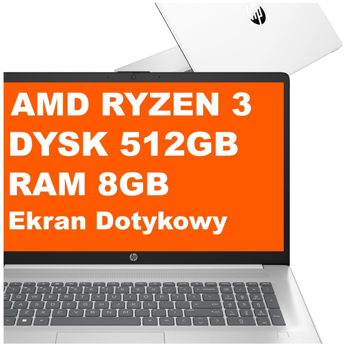 HP 17-cp2331ds / BK8H4UA / Ryzen 3 / 8GB / 512GB / AMD Radeon / 17,3