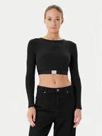 Bluzki damskie - Guess Bluzka O5RP00 KCDA2 Czarny Regular Fit - miniaturka - grafika 1