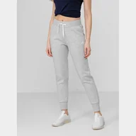 Dresy damskie - Spodnie 4F H4Z22-SPDD350 27M szary XXL - miniaturka - grafika 1