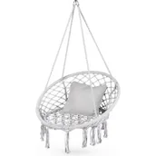 Fotele ogrodowe wiszące - Huśtawka bocianie gniazdo boho XXL Outtec - miniaturka - grafika 1