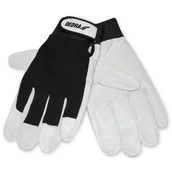 Rękawice robocze - Dedra Rękawice ochronne Czarno-biały rozmiar 9) - miniaturka - grafika 1