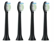 Końcówki do szczoteczek elektrycznych - 4X KOŃCÓWKI UNIWERSALNE DO SZCZOTECZKI PHILIPS DIAMOND ZAMIENNIK - miniaturka - grafika 1