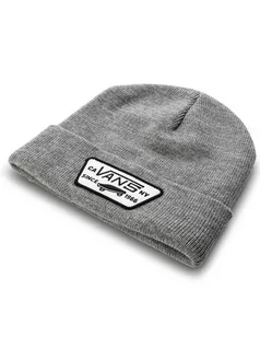 Czapki damskie - Vans Czapka Milford Beanie VN000UOUHTG Szary - grafika 1