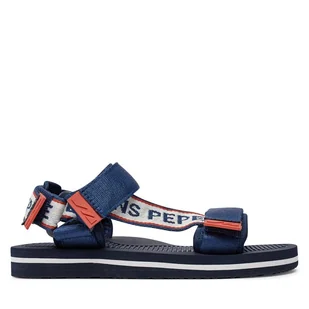Sandały Pepe Jeans Pool One B PBS70063 Granatowy - Buty dla chłopców - miniaturka - grafika 1