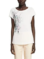 Koszulki i topy damskie - ESPRIT Collection Damska koszulka 112EO1K317, 111/OFF White 2, S - miniaturka - grafika 1