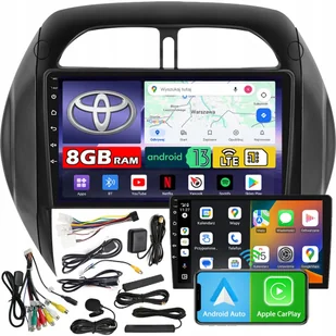 Radio samochodowe NCS ZQ9 TOYOTA RAV4 2001-2006 Android z nawigacja 8GB LTE - Radia samochodowe - miniaturka - grafika 1