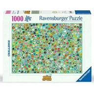 Puzzle - Puzzle RAVENSBURGER Challenge Animal Crossing 12000629 (1000 elementów) - miniaturka - grafika 1