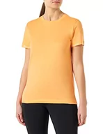 Koszulki i topy damskie - Champion Damska koszulka Legacy American Classics Taped Logo Sleeve S/S, pomarańczowy, XS - miniaturka - grafika 1