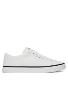 Tommy Hilfiger Tenisówki Hi Vulc Core Low Ii Mesh FM0FM05513 Biały - Trampki męskie - miniaturka - grafika 1