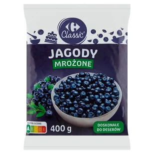 Carrefour Classic Jagody mrożone 400 g - Mrożonki warzywne i owocowe - miniaturka - grafika 1