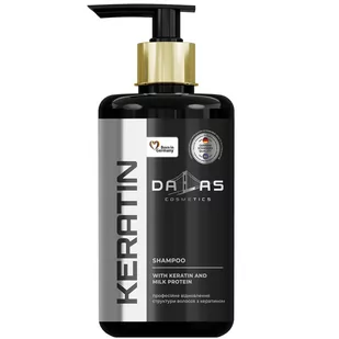 Dalas Keratin szampon do włosów suchych i zniszczonych 970ml - Szampony do włosów - miniaturka - grafika 1