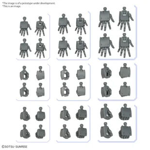 Gundam - Option Parts Set Gunpla 3 (Build Hands Edge) - Model Kit - Figurki dla dzieci - miniaturka - grafika 1