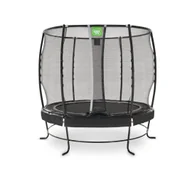 Trampoliny - Exit Trampolina ogrodowa Lotus Premium 253cm - Czarna - miniaturka - grafika 1