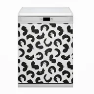 Dekoracje domu - Bluedecor Maskownica zmywarki Pociągnięcia pędzla 60x80 - miniaturka - grafika 1