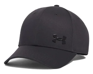 Czapka męska z daszkiem UNDER ARMOUR Sportstyle Metal czarna - Czapki męskie - miniaturka - grafika 1