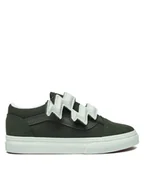Buty dla chłopców - Vans Sneakersy Old Skool V Bolt Strap VN000D1BEMU1 Khaki - miniaturka - grafika 1