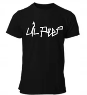 Koszulki męskie - KOSZULKA Z NADRUKIEM MĘSKA ŚMIESZNA T-SHIRT LIL PEEP RAP r. L - miniaturka - grafika 1