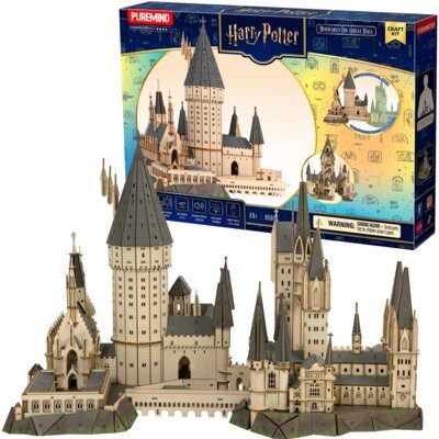 Puzzle 3D PUREMIND Harry Potter Hogwart Wielka Sala 1610 (697 elementów)