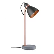 Lampy stojące - PAULMANN Nowoczesna lampa stołowa Orm z betonową podstawą - miniaturka - grafika 1