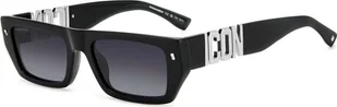 DSQUARED2 ICON 0011/S 807 BLACK 54/19/145 Męskie okulary przeciwsłoneczne - Okulary przeciwsłoneczne - miniaturka - grafika 1