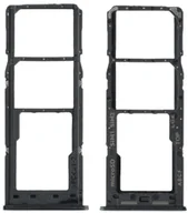Części serwisowe do telefonów - SZUFLADKA TACKA KARTY SIM DO SAMSUNG A23 5G A236B CZARNY - miniaturka - grafika 1
