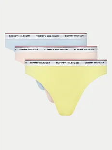 Tommy Hilfiger Komplet 3 par fig klasycznych UW0UW04895 Kolorowy - Majtki damskie - miniaturka - grafika 1